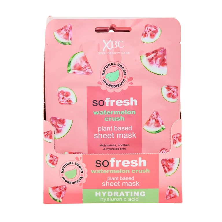 So Fresh Watermelon Crush lakštinė veido kaukė