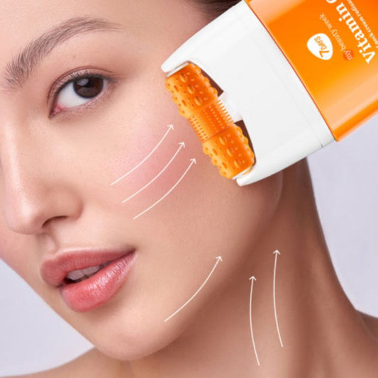 Veido, kaklo ir dekolte zonos kremas-koncentratas su voleliu, praturtintas vitaminu C, 40 ml