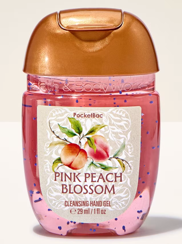 BATH & BODY WORKS Pink Peach Blossomy dezinfekcinis rankų gelis, 29 ml