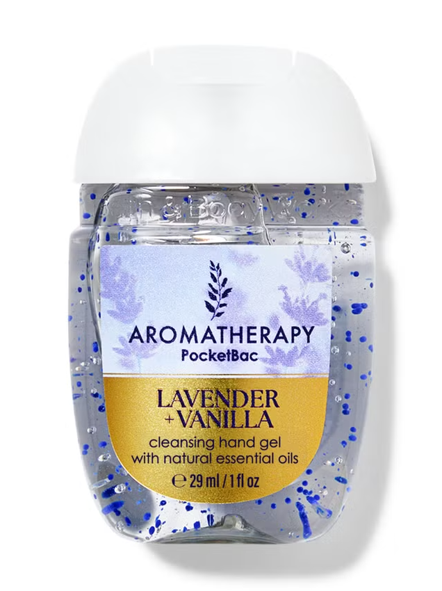 BATH & BODY WORKS Aromatherapy Lavender Vanilla dezinfekcinis rankų gelis, 29 ml