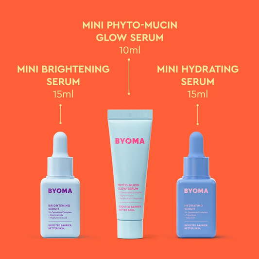 BYOMA Cosmic Glow Treat veido priežiūros priemonių rinkinys