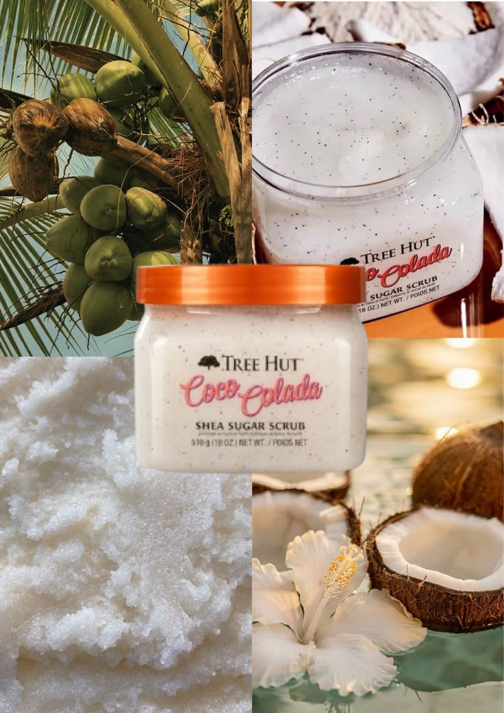 TREE HUT COCO COLADA kūno šveitiklis, 510 g.