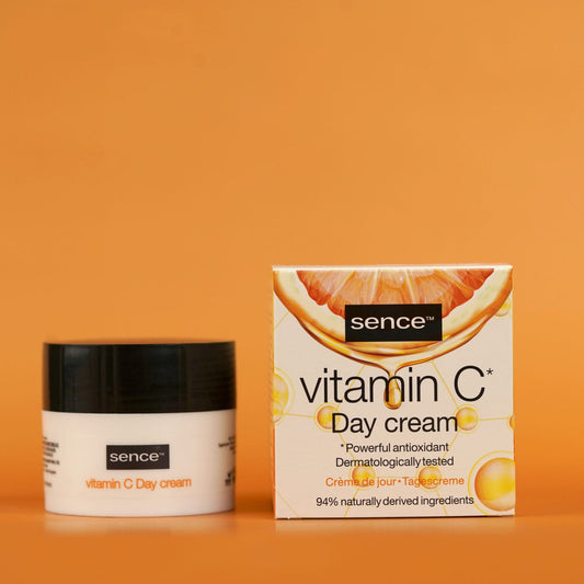 Dieninis veido kremas su Vitaminu C, 50 ml