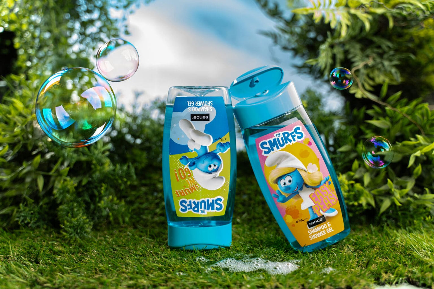 THE SMURFS šampūnas ir dušo želė vaikams