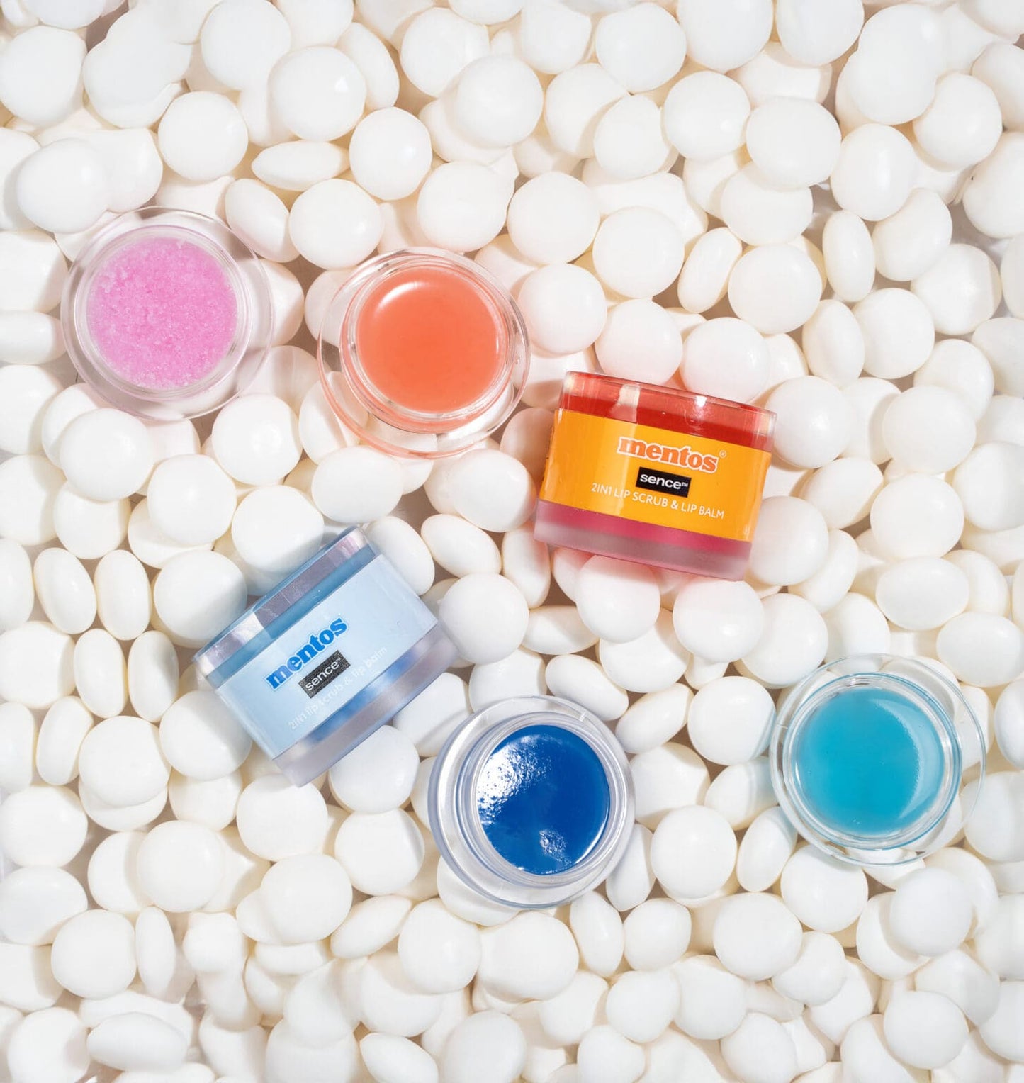 Sence MENTOS 2in1 lūpų šveitiklis ir balzamas 2x5ml