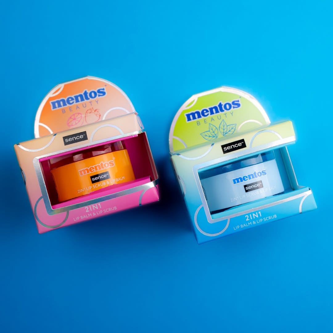 Sence MENTOS 2in1 lūpų šveitiklis ir balzamas 2x5ml