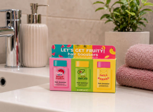 Let's get fruity Hair boosters plaukų kaukės, 3x60ml