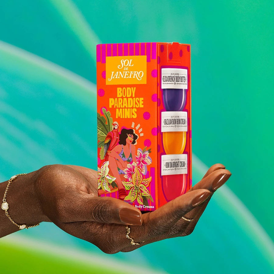 Sol de Janeiro kūno kremų rinkinys Body Paradise Minis 3 x 25 ml