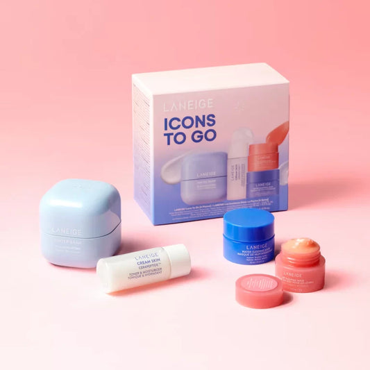 LANEIGE Icons To Go veido priežiūros priemonių rinkinys