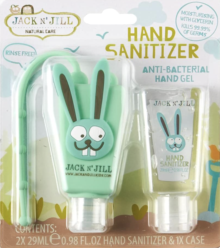 „Zuikis” antibakterinių rankų gelių rinkinys, 2 x 29 ml
