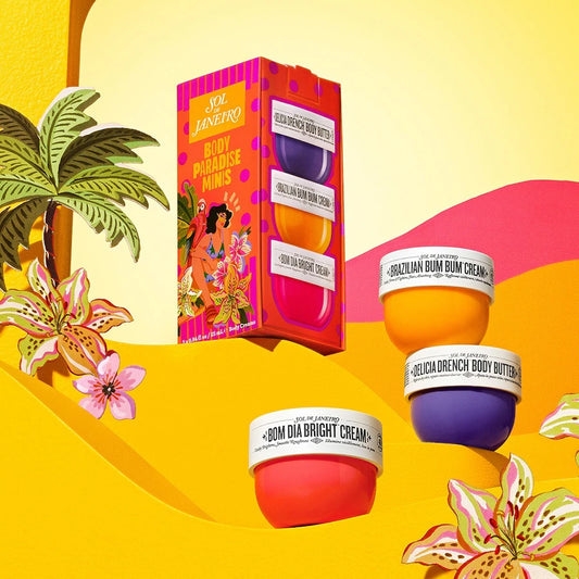 Sol de Janeiro kūno kremų rinkinys Body Paradise Minis 3 x 25 ml