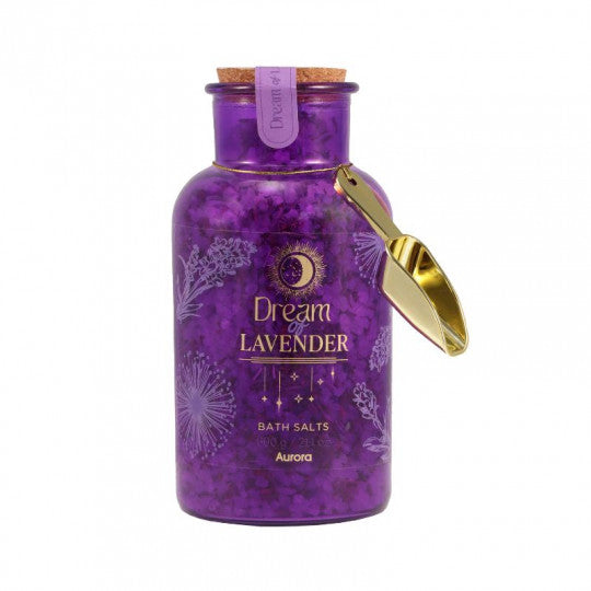 AURORA DREAM OF LAVENDER Vonios druska, 600 g