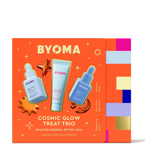 BYOMA Cosmic Glow Treat veido priežiūros priemonių rinkinys
