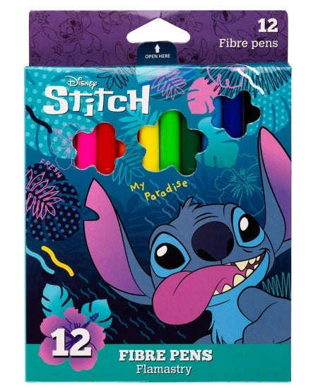 Flomasteriai DISNEY „Stitch Blue“, 12 vnt.