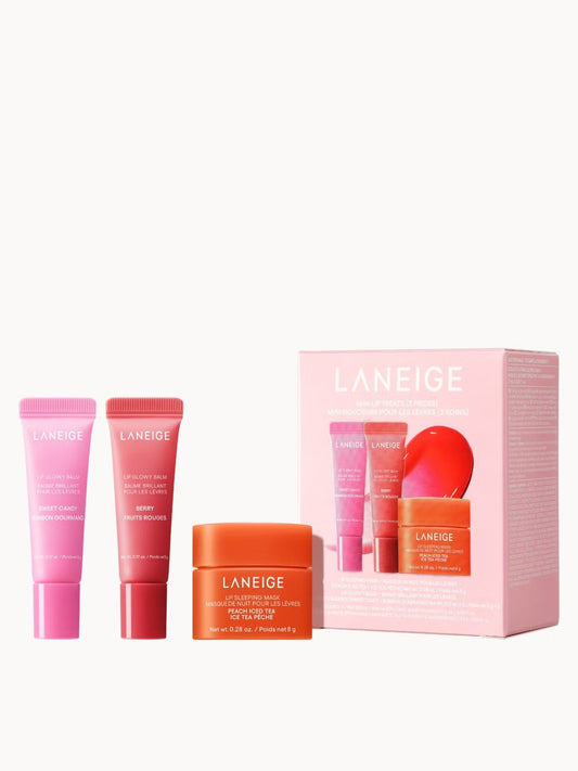 LANEIGE Mini Treats lūpų priežiūros priemonių rinkinys
