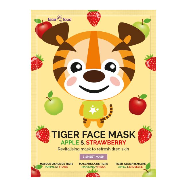 FACE FOOD TIGER veido kaukė