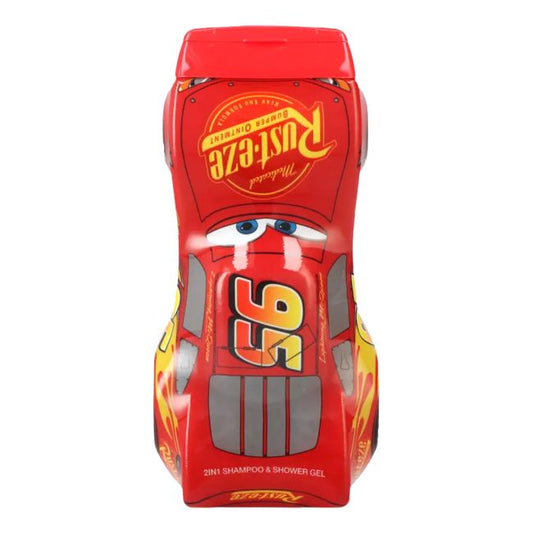 DISNEY CARS plaukų šampūnas ir dušo želė, 300 ml