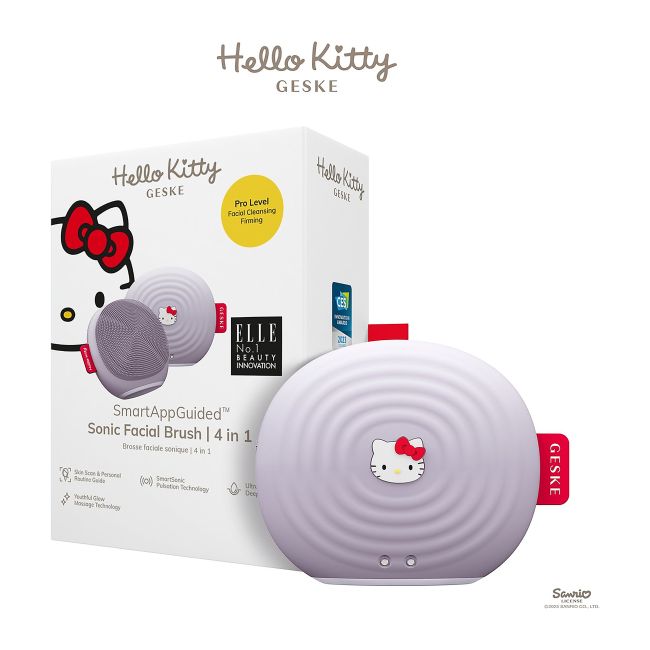 GESKE HELLO KITTY 4 IN 1 veido šepetėlis