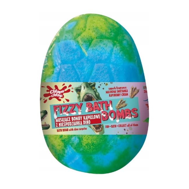 CHLAPU CHLAP FIZZY DINO vonios bomba su siurprizu, 140 g