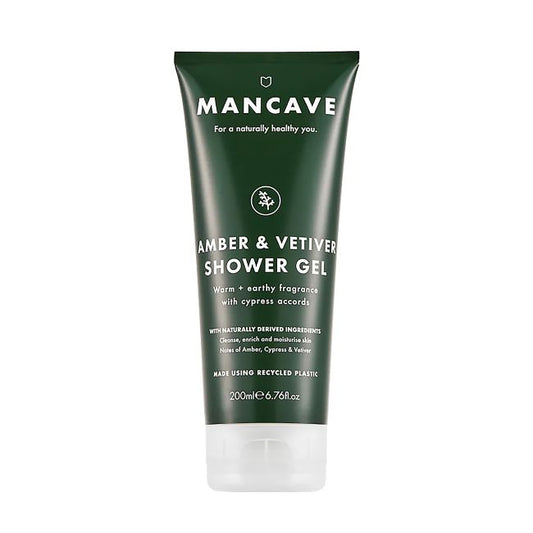 MAN CAVE AMBER & VETIVER dušo želė, 200 ml