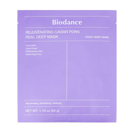 BIODANCE REJUVENATING CAVIAR PDRN hidrogelinė veido kaukė, 34 g