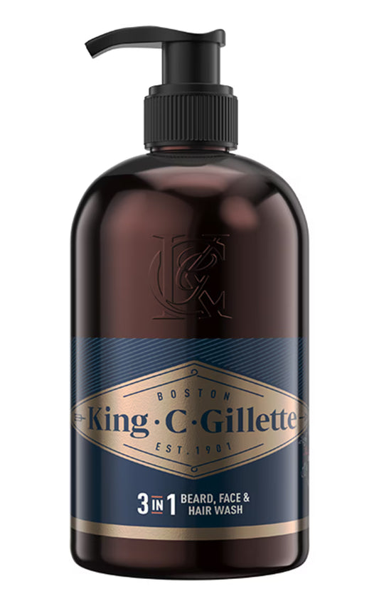 GILLETTE KING C GILLETTE barzdos prausiklis, 350 ml
