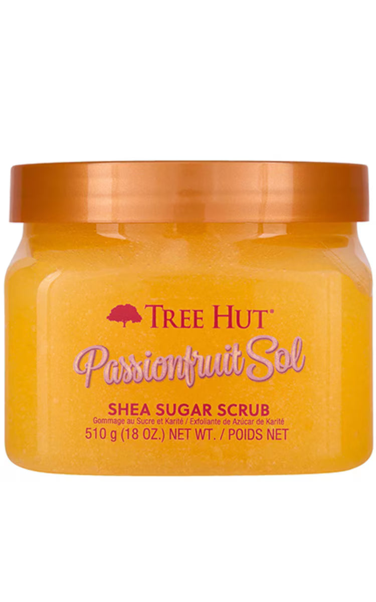 TREE HUT PASSIONFRUIT SOL kūno šveitiklis, 510 g.