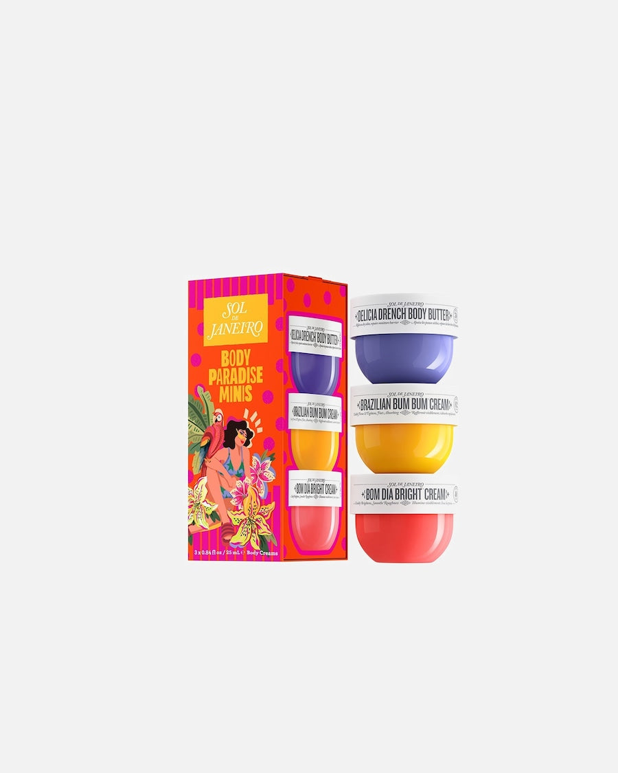 Sol de Janeiro kūno kremų rinkinys Body Paradise Minis 3 x 25 ml