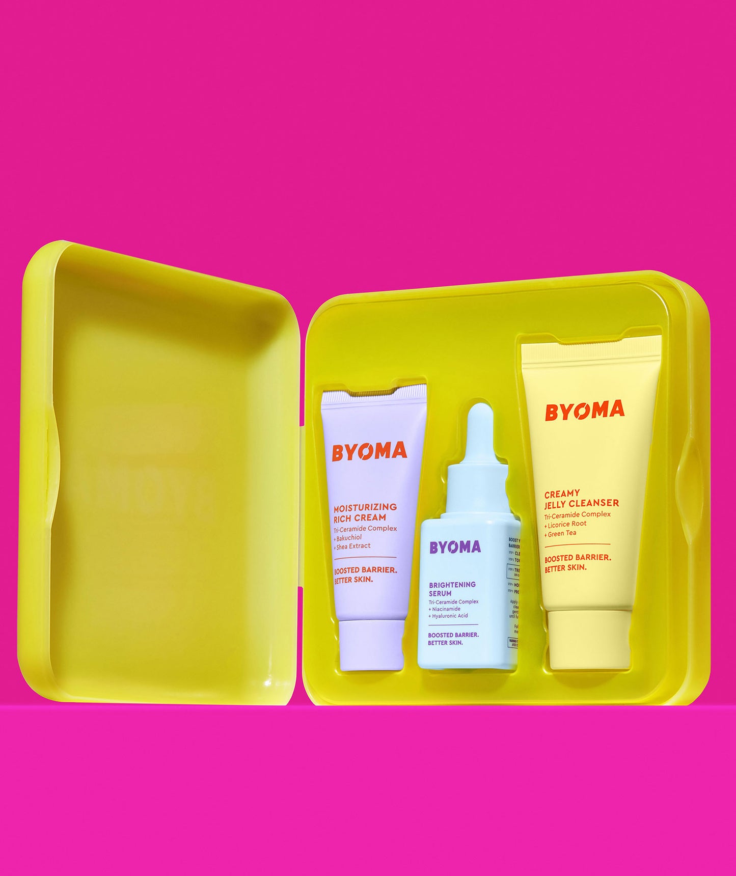 BYOMA So Bright veido priežiūros priemonių rinkinys