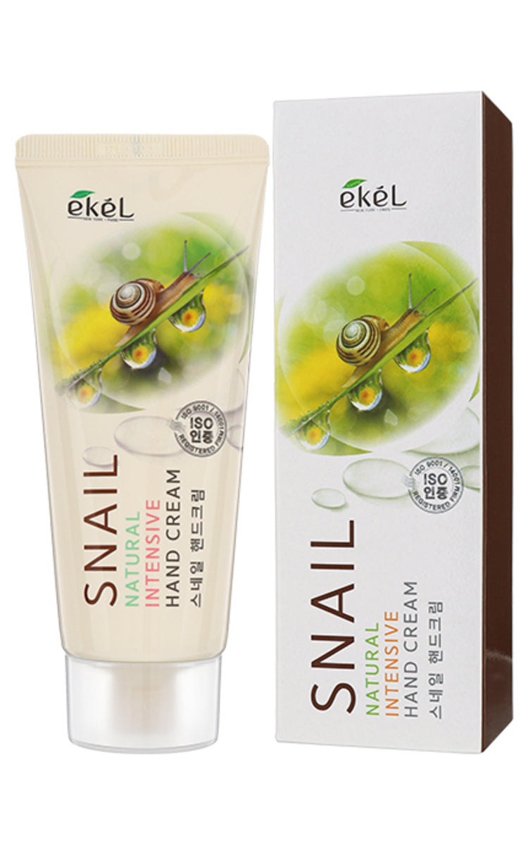 EKEL SNAIL rankų kremas su sraigių mucinu, 100 ml