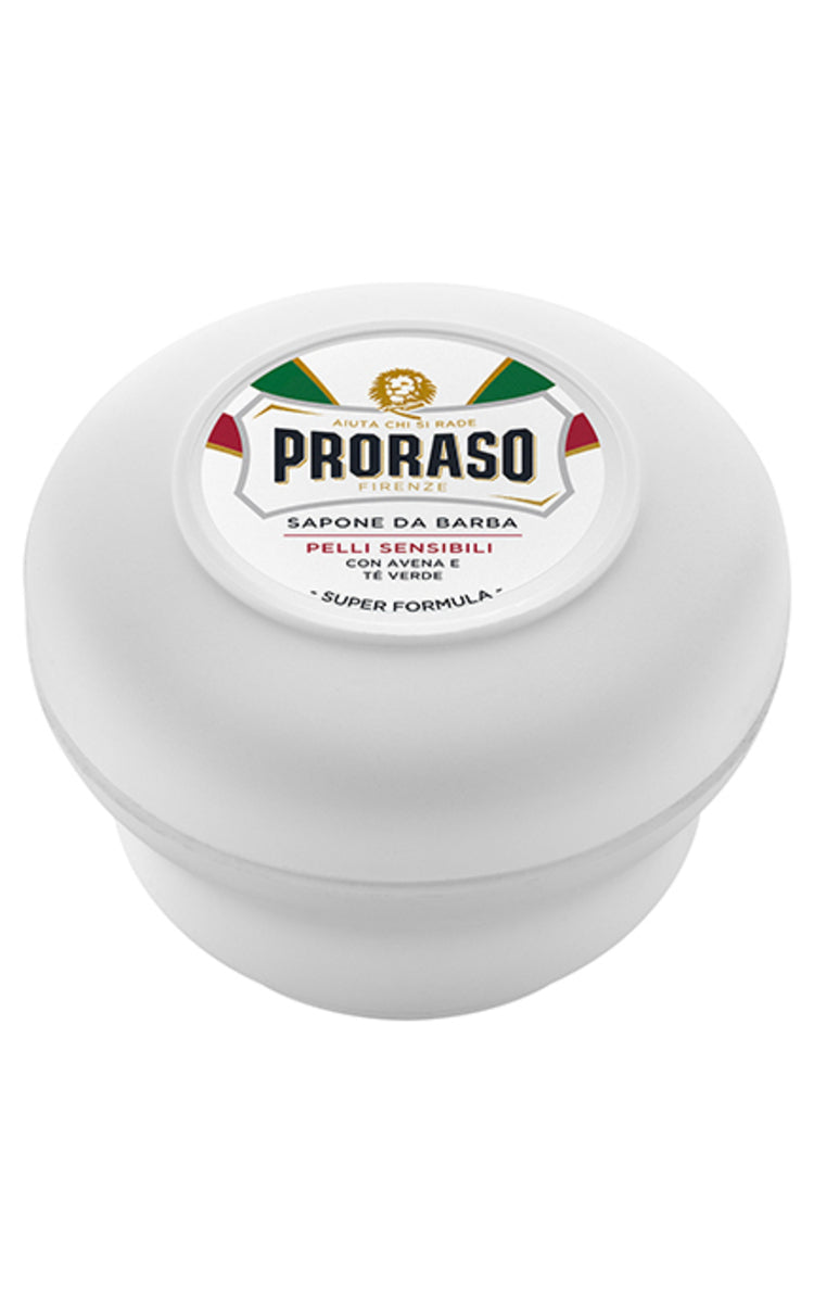 PRORASO, WHITE LINE, skutimosi muilas jautriai odai, 150 ml