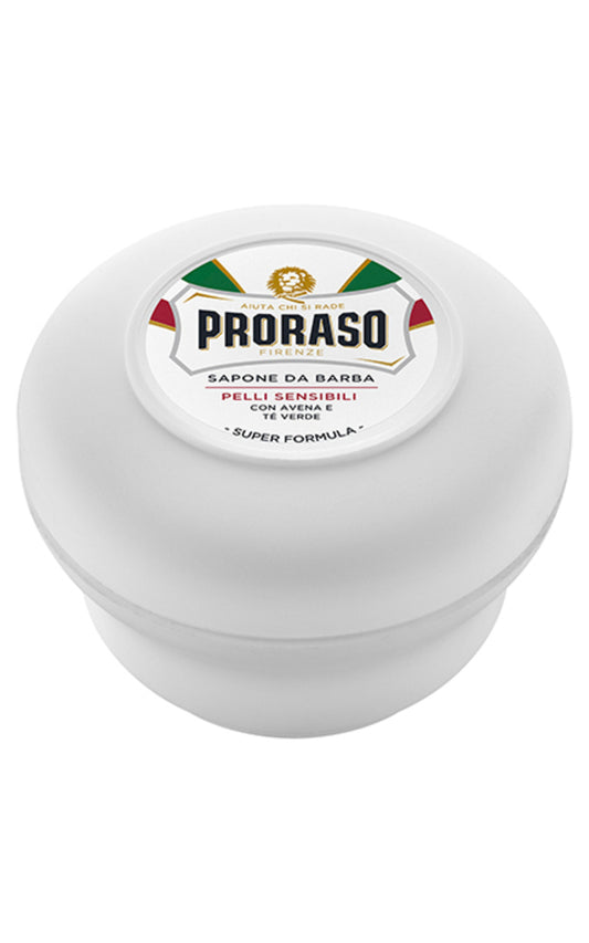 PRORASO, WHITE LINE, skutimosi muilas jautriai odai, 150 ml