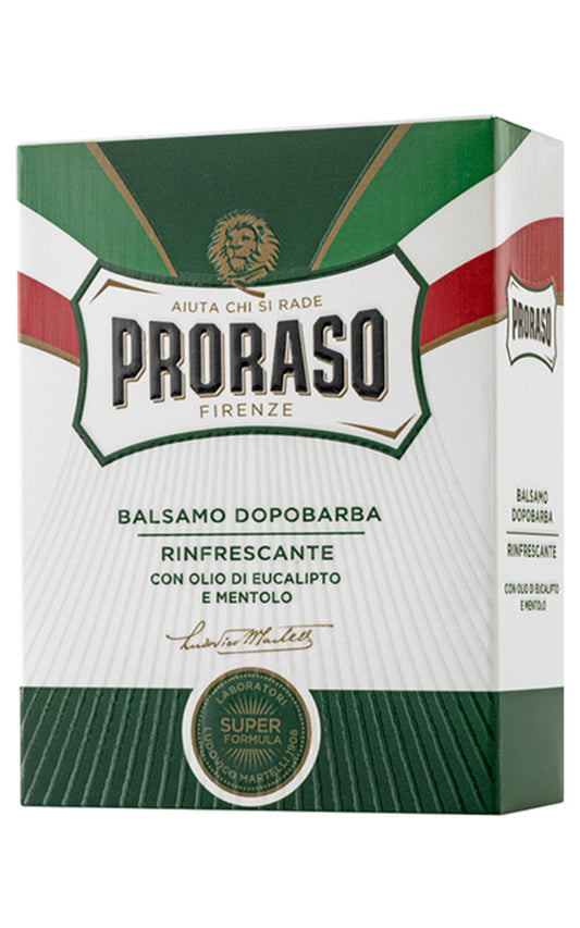 PRORASO, GREEN LINE, gaivinantis balzamas po skutimosi, 100 ml